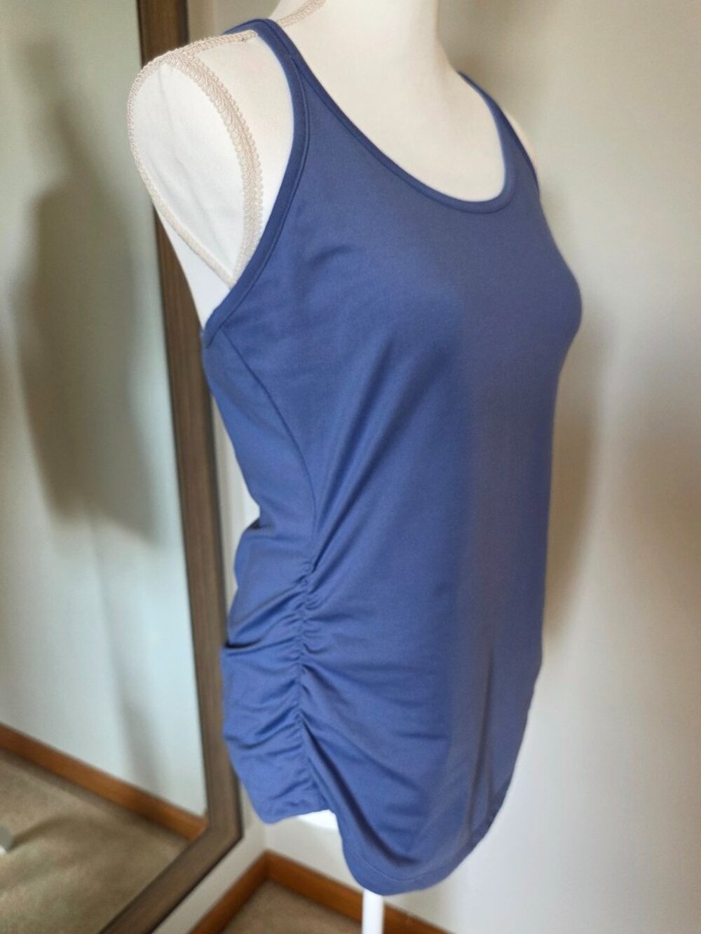Calia Racerback Ruched Tank Top - Picture 2 of 4